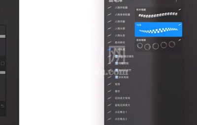 Procreate怎样修改笔刷名字?Procreate修改笔刷名字技巧方法截图