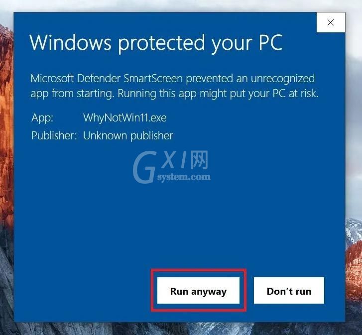 win11安装失败错误提示:此电脑无法运行Windows 11这么办?截图