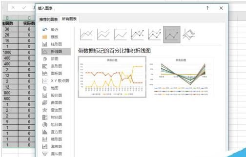 excel2019怎样制作图表之折线图?Excel2019折线图制作教程截图