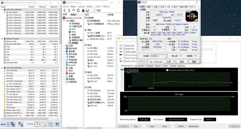 酷睿i7-1195G7和锐龙7-5800U哪款好?酷睿i7-1195G7和锐龙7-5800U对比评测截图