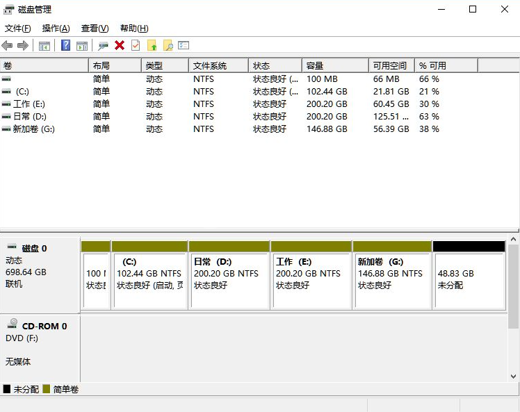 Win11电脑磁盘怎么分区？Win11电脑磁盘分区的方法截图