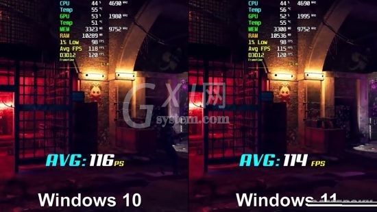 Win11和Win10哪个玩游戏好?Win11和Win10玩游戏对比截图