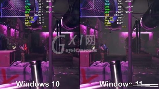 Win11和Win10哪个玩游戏好?Win11和Win10玩游戏对比截图