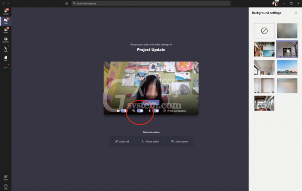 microsoft teams如何换背景 microsoft teams换背景方法截图