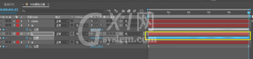 AE怎么给文字添加RGB颜色分离效果?AE给文字添加RGB颜色分离效果教程截图