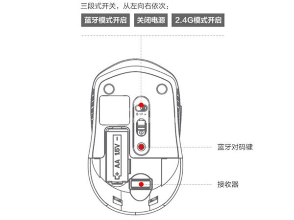 联想Howard双模鼠标如何绑定电脑?联想Howard双模鼠标连接电脑教程