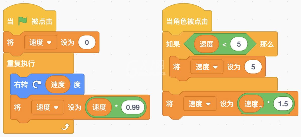 Scratch怎么制作漂亮的风车? Scratch旋转风车动画的实现方法截图