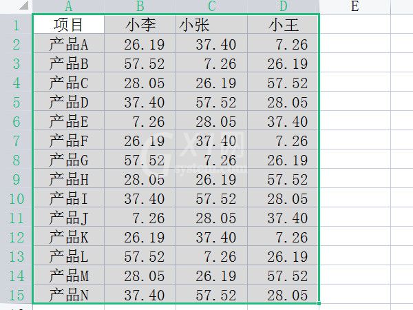 excel表格横的怎么转为竖的？excel表格横向弄成竖向教程