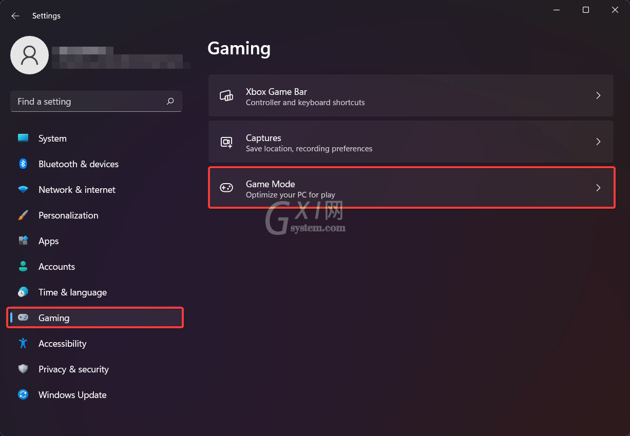 Win11怎么禁用游戏模式？Win11禁用游戏模式的方法