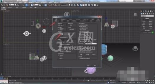 3dmax怎么调节交叉选和框选？3dmax调节交叉选和框选方法截图