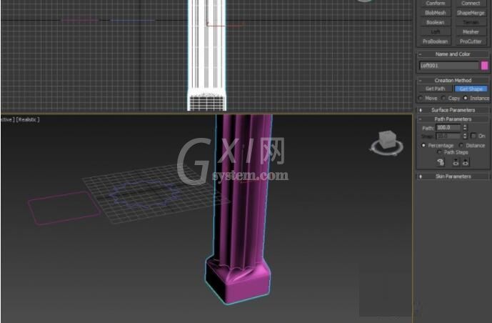3dmax如何制做罗马柱？3dmax制做罗马柱具体方法截图