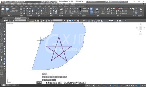 Autodesk怎么使用裁剪命令?Autodesk使用裁剪命令的方法截图