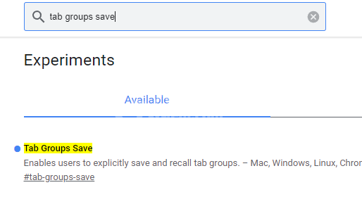 Chrome浏览器保存组功能如何设置?Chrome浏览器保存组功能设置方法截图