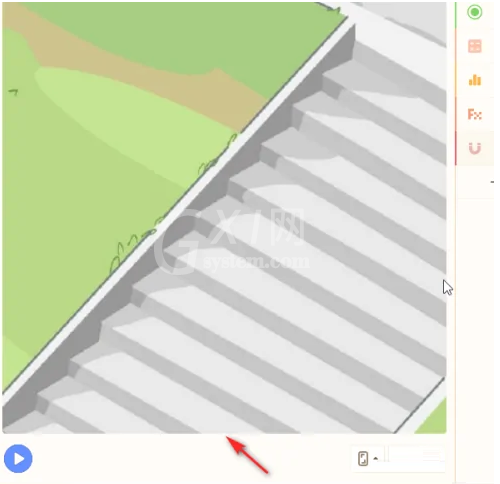 源码编辑器如何添加空地台阶?源码编辑器添加空地台阶的方法截图