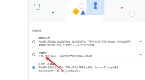 谷歌浏览器怎么开启安全保护?谷歌浏览器开启安全保护方法截图