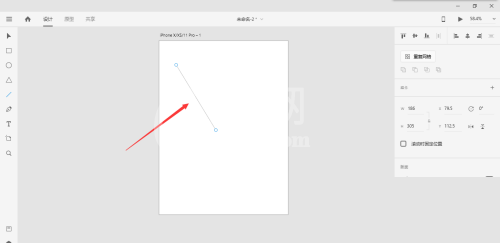 Adobe XD怎么画直线?Adobe XD画直线方法截图