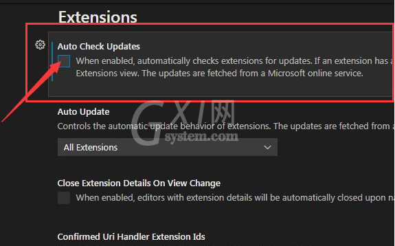 Vscode怎么设置自动检查更新？Vscode设置自动检查更新方法截图