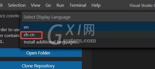 Vscode怎么设置中文?Vscode设置中文方法截图