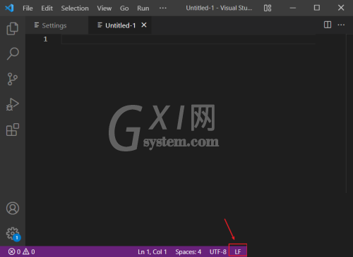 Vscode怎么设置默认换行符?Vscode设置默认换行符教程截图