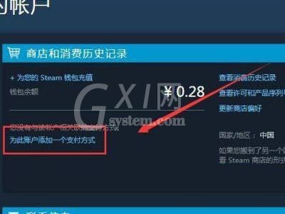 steam怎么更改付款方式？steam更改付款方式教程截图