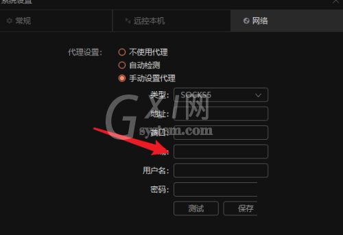向日葵X远程控制软件怎么手动设置代理？向日葵X远程控制软件手动设置代理教程截图