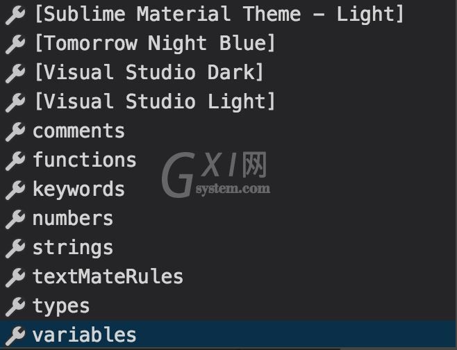 Vscode怎么修改编辑器配色? Vscode修改编辑器配色方法截图