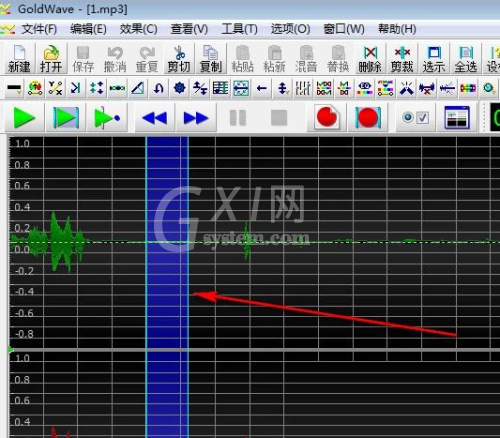 goldwave怎么去掉音频噪音?goldwave去掉音频噪音方法截图