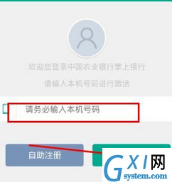 在农行掌上银行中激活的详细讲解截图