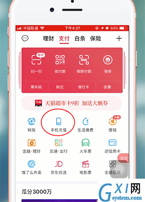 在翼支付里查询流量的详细操作截图