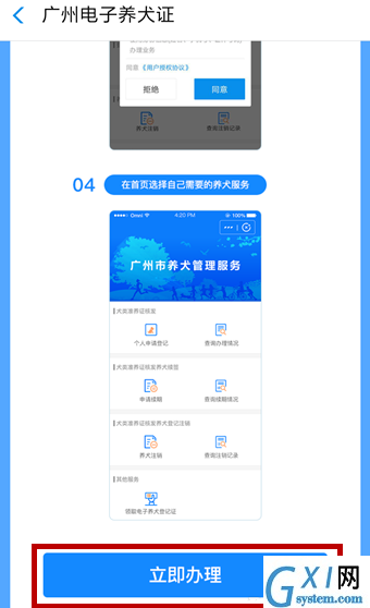 使用支付宝刷脸领取狗证的详细操作截图