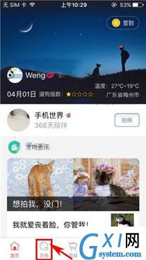 有宠app发动态的基础操作过程截图