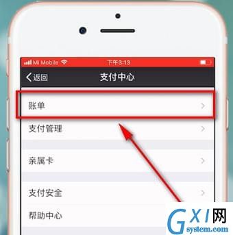 微信APP查看月账单的图文操作截图