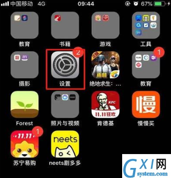 iphone11隐藏小白点的详细步骤截图