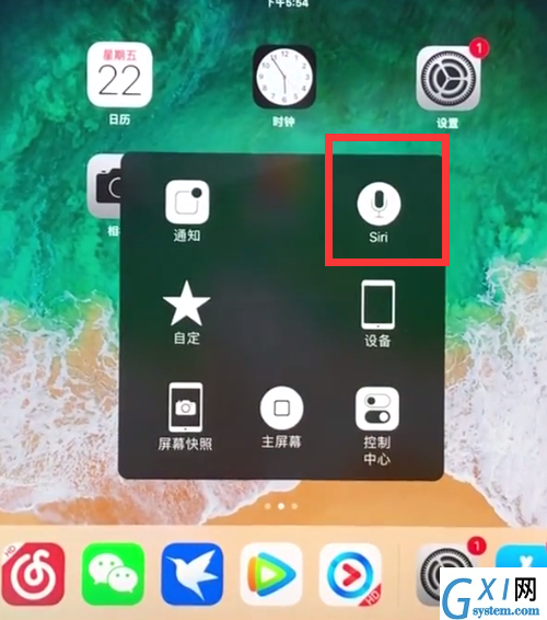 ipad中呼出语音助手的具体方法截图