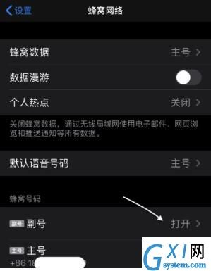 iPhone 11设置双卡双待功能的详细讲解截图