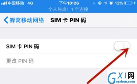 iOS12给手机SIM卡加PIN码的详细步骤截图