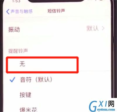 iphone11中关闭短信铃声的详细方法截图