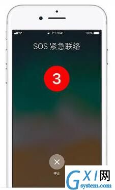 iOS11 SOS中开启和设置的方法截图