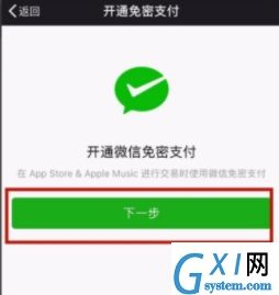 苹果手机绑定微信付款的操作教程截图