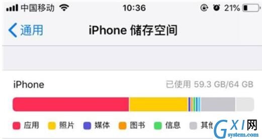 iPhone11pro max查看内存情况的操作流程截图