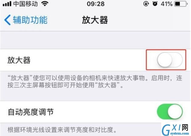 iPhone11pro max中放大器的开启方法步骤截图