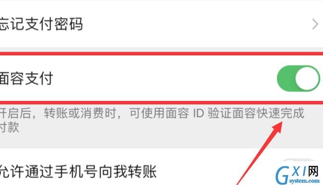 苹果微信支付怎么设置面部识别 苹果微信支付设置面部识别的简单步骤截图