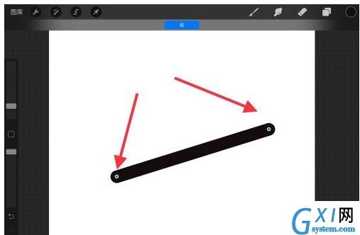 procreate怎么画直线?procreate画直线的方法教程截图