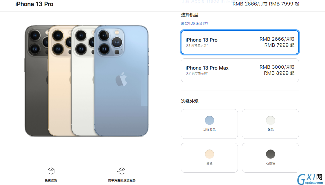 iphone13系列参数是什么?iphone13系列参数对比介绍截图