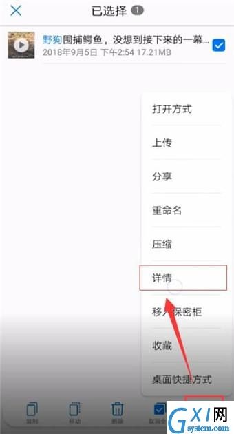 在好看视频APP中找到下载文件的具体方法截图