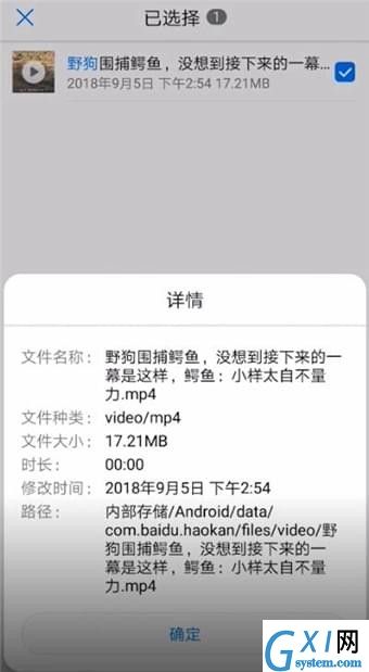 在好看视频APP中找到下载文件的具体方法截图