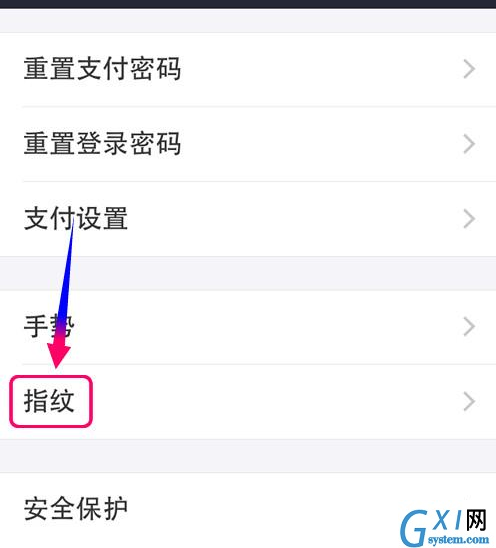 支付宝APP取消指纹支付的操作过程截图