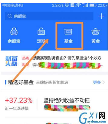 蚂蚁财富app中查看基金档案的详细方法