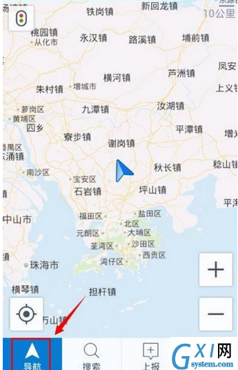 腾讯路宝app的简单使用过程截图