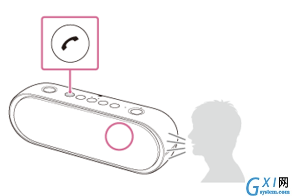 在索尼SRS-XB20中接听电话的具体方法截图